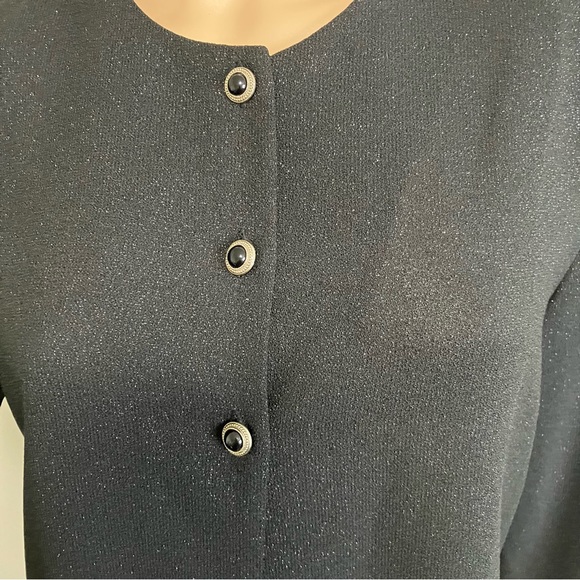 Braemar by Jeremy Scotte | Black sparkly cardigan - Picture 5 of 10